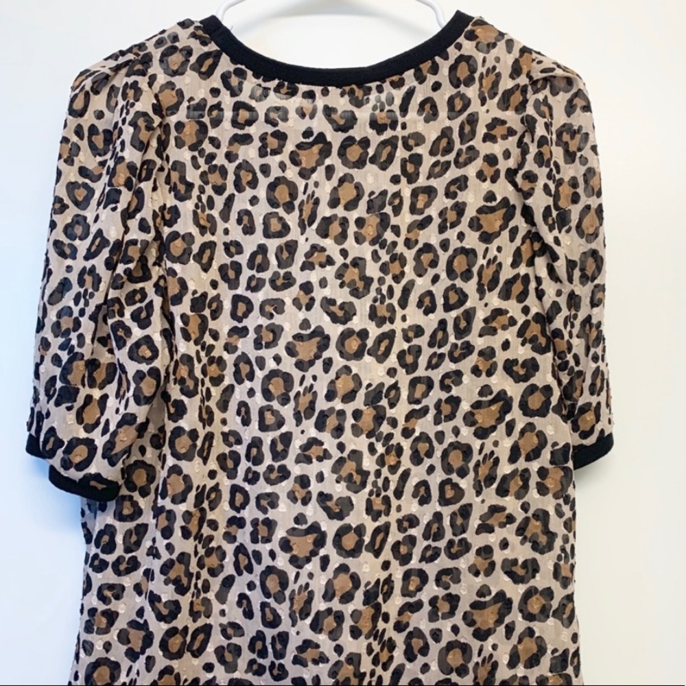 Leopard Print Blouse - image 2